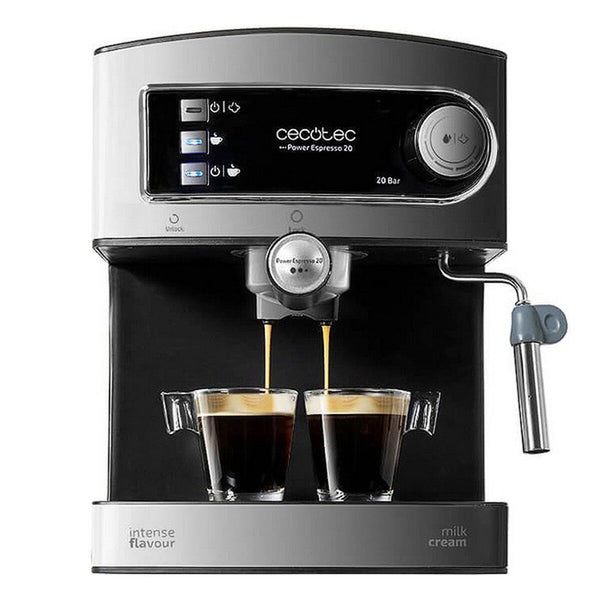 Máquina de Café Expresso Manual Cecotec Power Espresso 20 1,5 L 850W 1,5 L