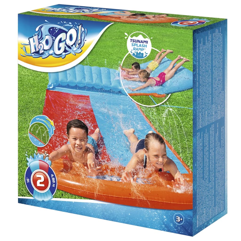 Bestway H2OGO Tsunami Splash Double Sliding Track