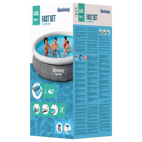 Conjunto piscina Bestway Redonda 366x76 cm