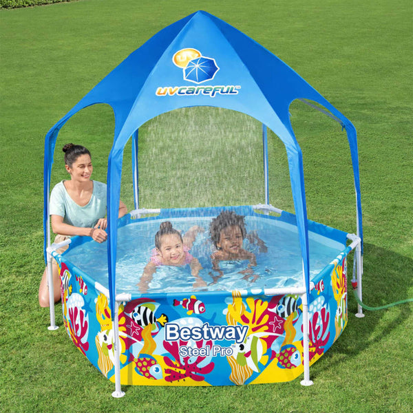 Bestway Children's surface pool Steel Pro UV Careful 183x51 cm