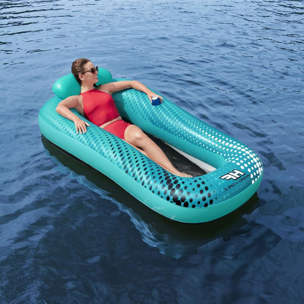 Bestway Hydro Force Sol Venture floating lounger with hammock blue