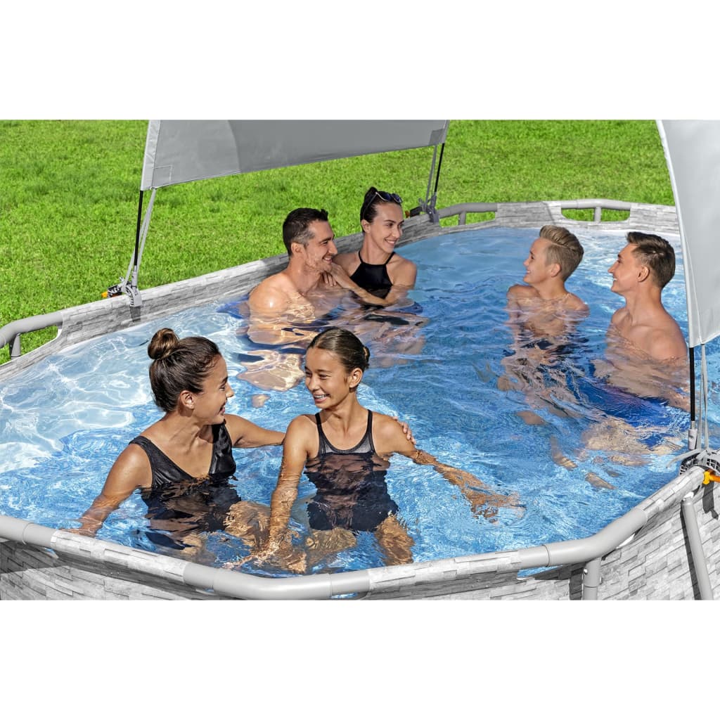 Bestway Awning for Above Ground Pool White