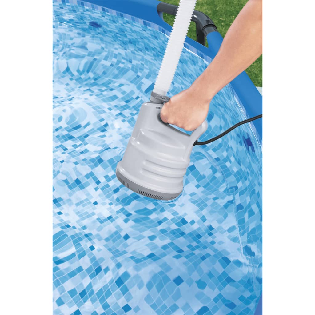 Bestway Bomba para drenaje de piscina blanca