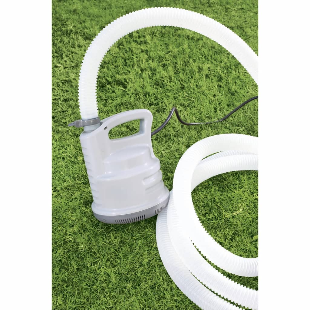 Bestway Bomba para drenaje de piscina blanca