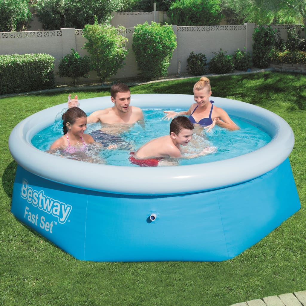 Bestway Fast Set Piscina hinchable redonda 244x66 cm 57265