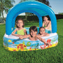 Bestway Play pool with awning blue 140x140x114 cm