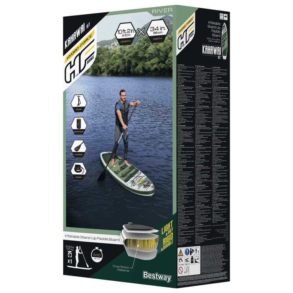 Bestway Set Hydro-Force Kahawai inflatable SUP 310x86x15 cm