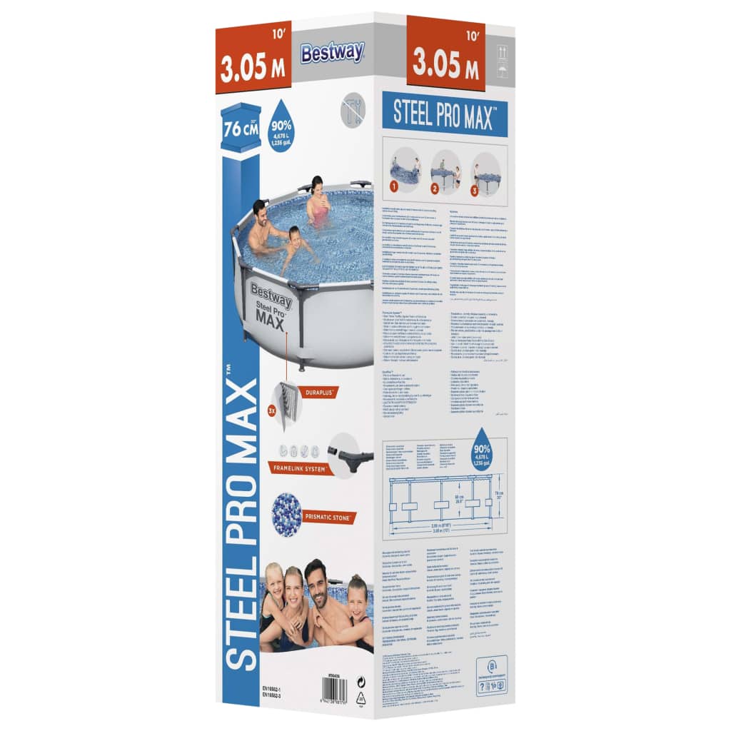 Bestway Steel Pro MAX pool set 305x76 cm