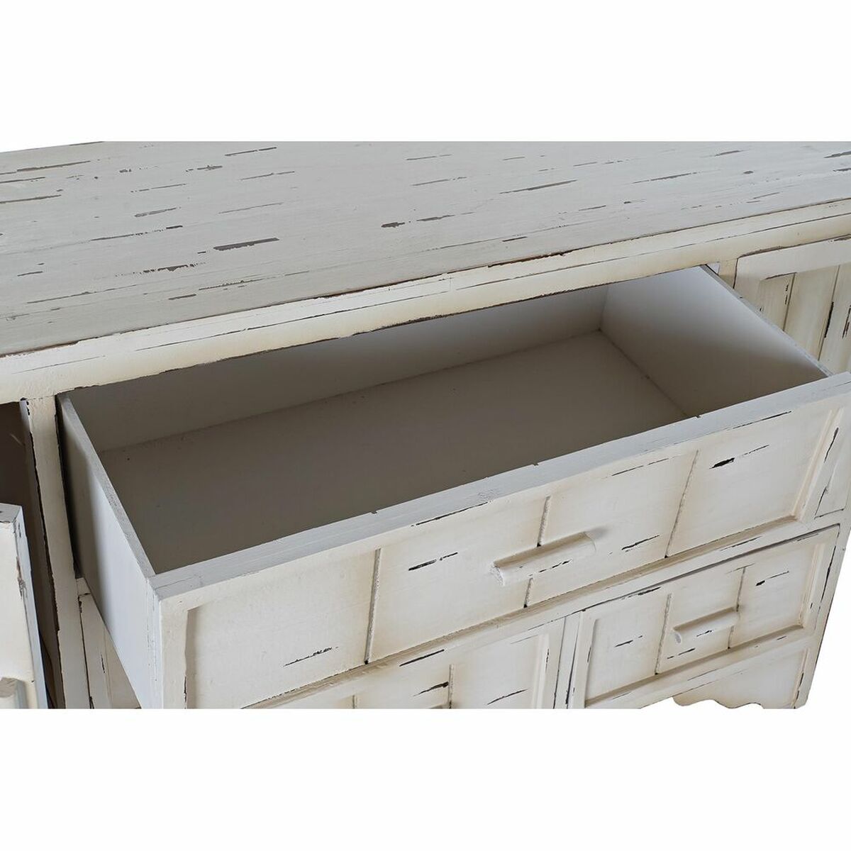 Aparador DKD Home Decor Madeira MDF Branco 120 x 34,5 x 77 cm