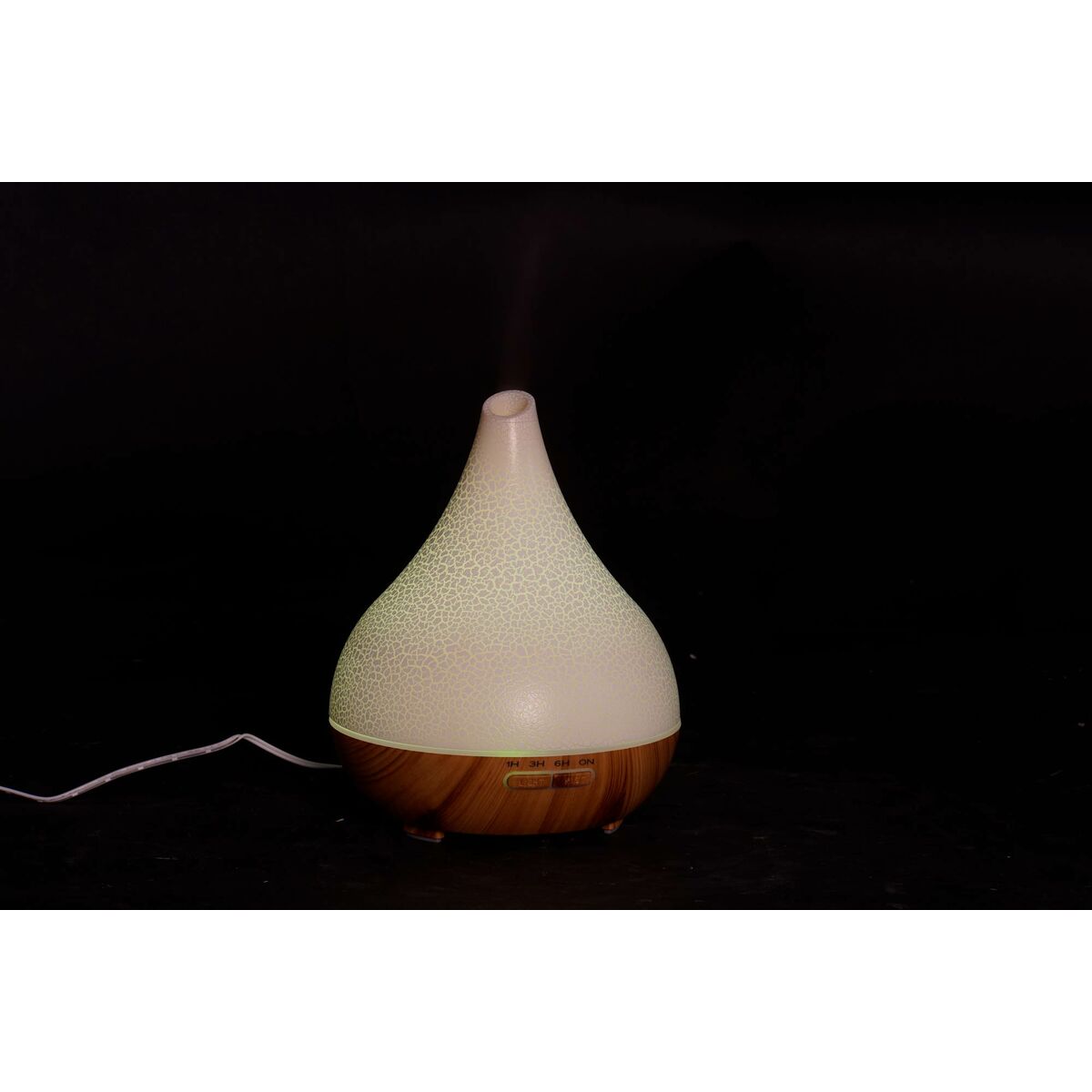 Mini-Humidificador Difusor de Aromas DKD Home Decor Branco Natural 400 ml