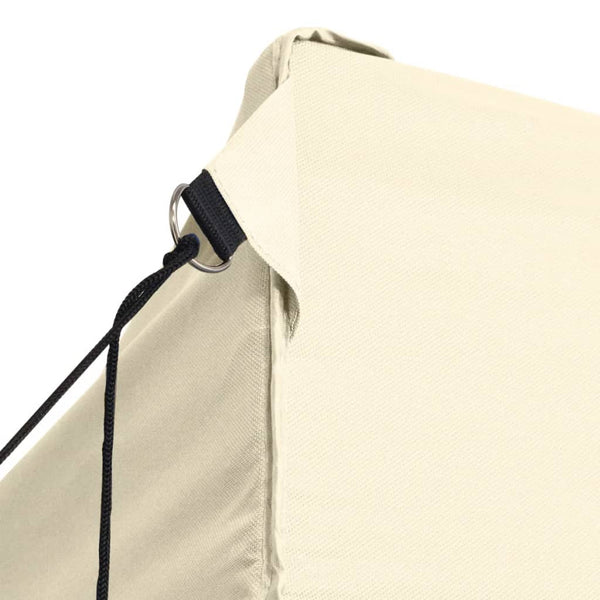 Tenda pop-up dobrável com 4 paredes laterais 3x4,5 m branco nata