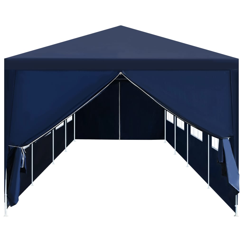 Tenda de jardim 3x12 m azul