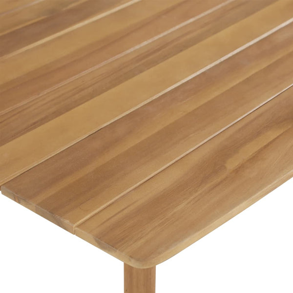 Mesa de bar 60x60x105 cm madeira de acácia maciça