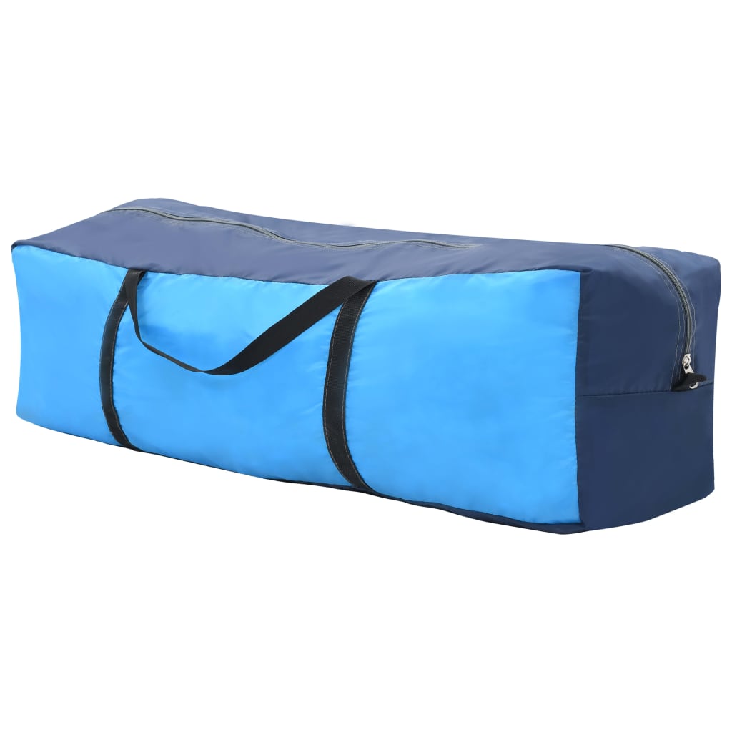 Tenda para piscina 660x580x250 cm tecido azul