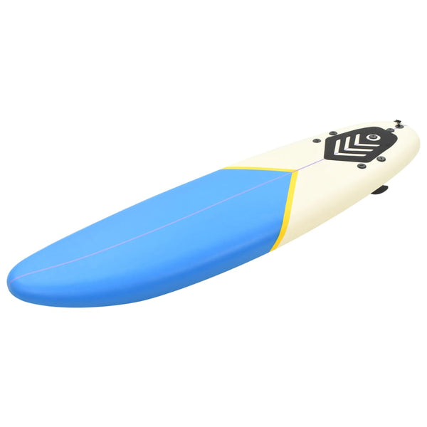 Prancha de surf 170 cm azul e creme
