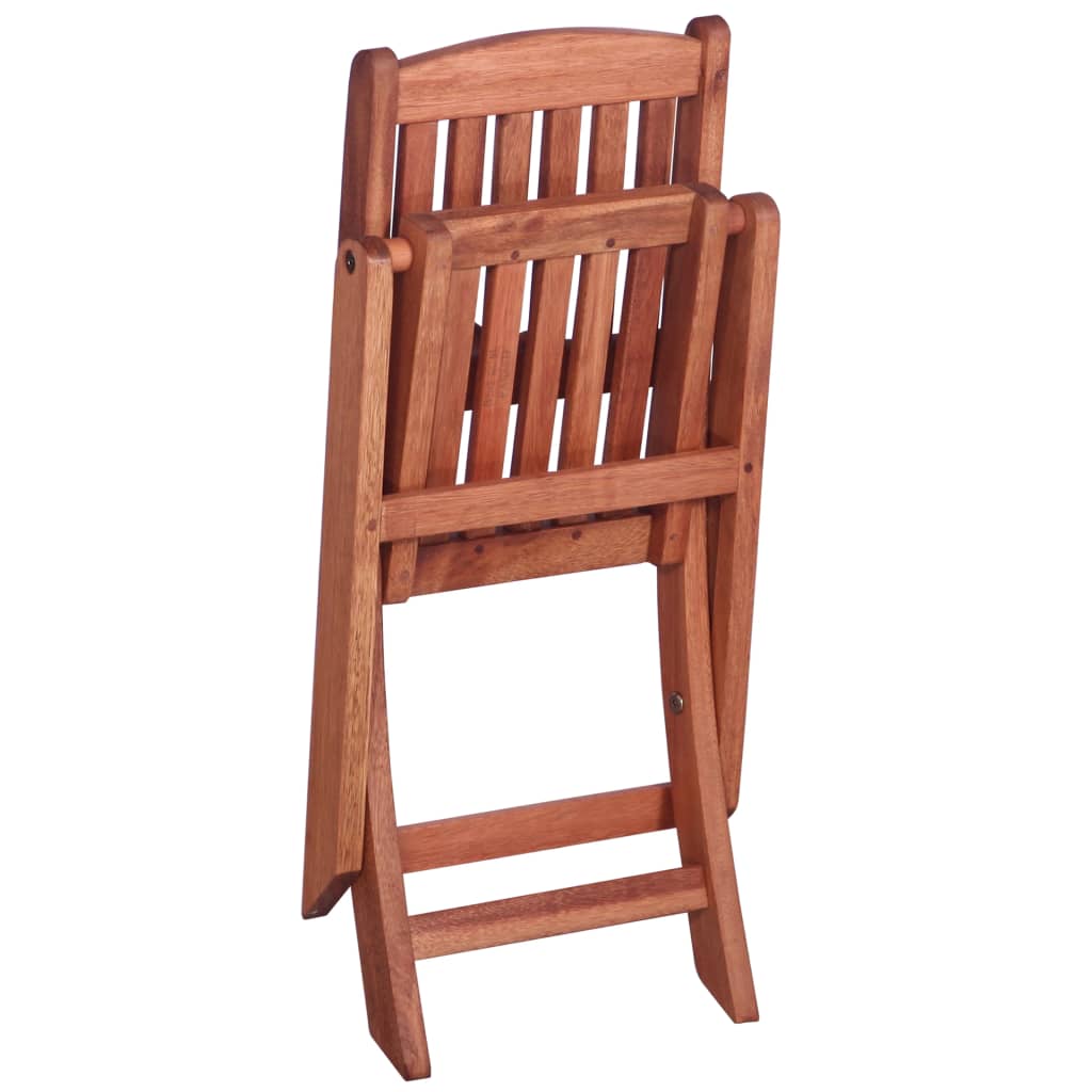 Cadeiras de jantar de criança 2 pcs madeira de eucalipto maciça
