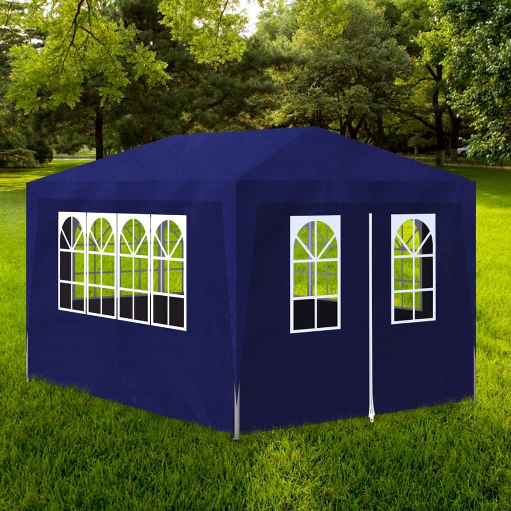 Carpa para fiestas 3x4 m azul