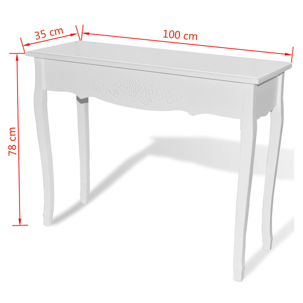 Toucador/mesa consola branco