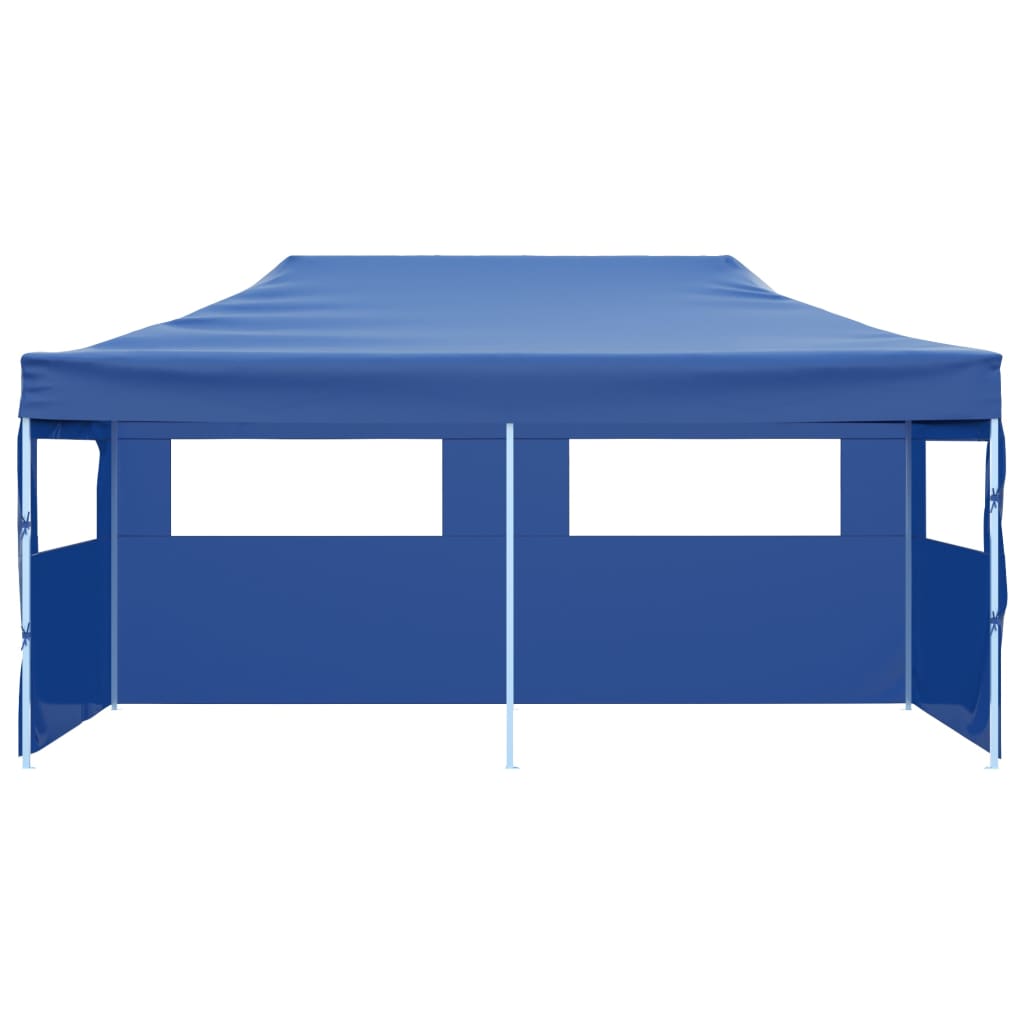 Tenda pop-up dobrável 3 x 6 m azul