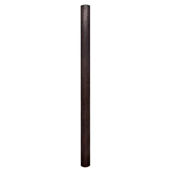 Biombo/divisória de sala 250x165 cm bambu castanho escuro