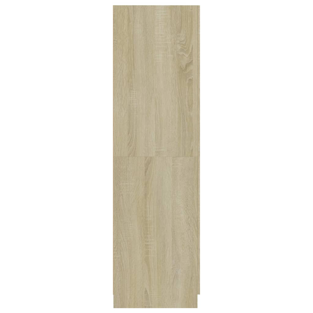 Roupeiro 80x52x180 cm derivados de madeira carvalho sonoma