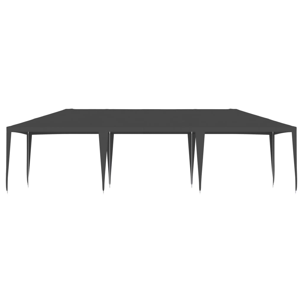 Tenda para festas 4x9 m 90 g/m² antracite