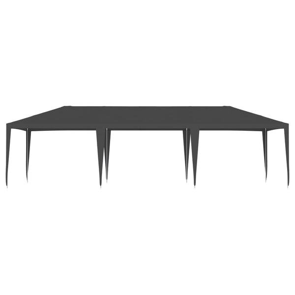 Tenda para festas 4x9 m 90 g/m² antracite