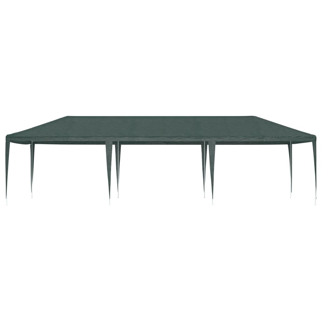 Tenda para festas 4x9 m 90 g/m² verde