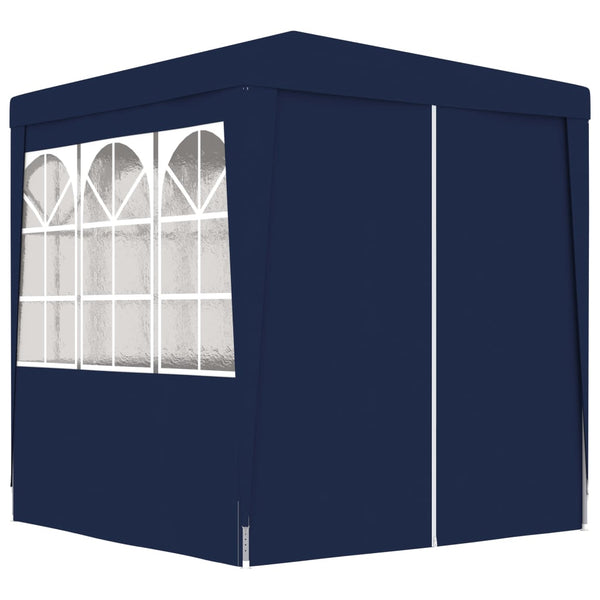 Tenda festas com paredes laterais 2x2 m 90 g/m² azul