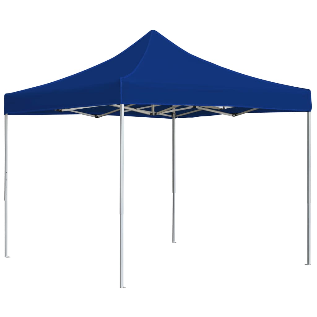 Tenda para festas dobrável profissional 2x2 m alumínio azul