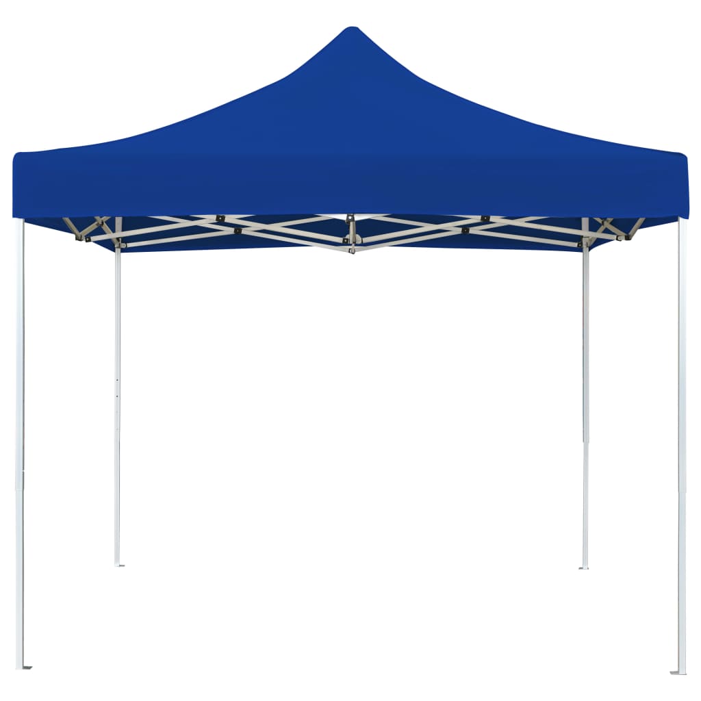 Tenda para festas dobrável profissional 2x2 m alumínio azul