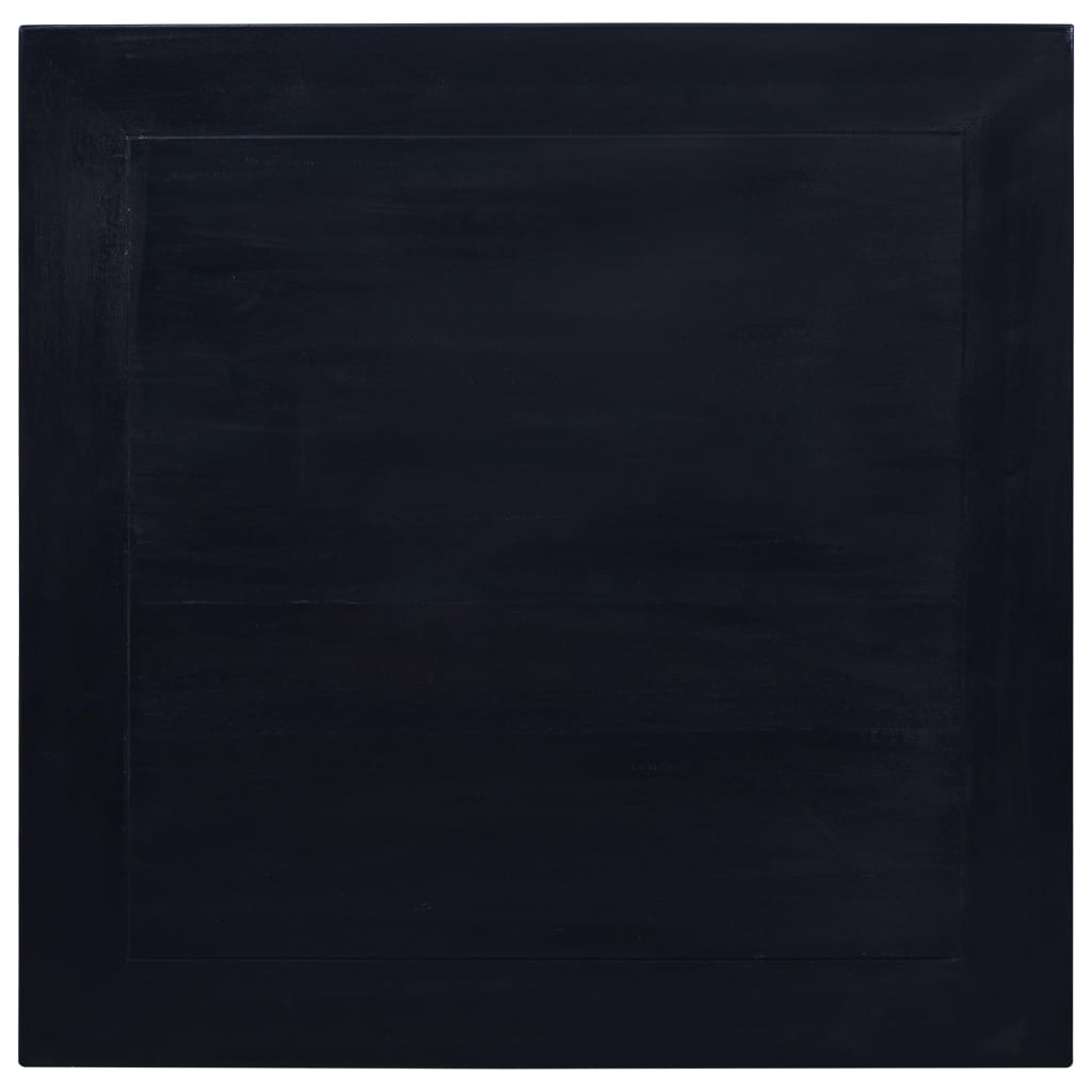 Madeira de centro 68x68x30 cm mad. de mogno maciça preto-claro