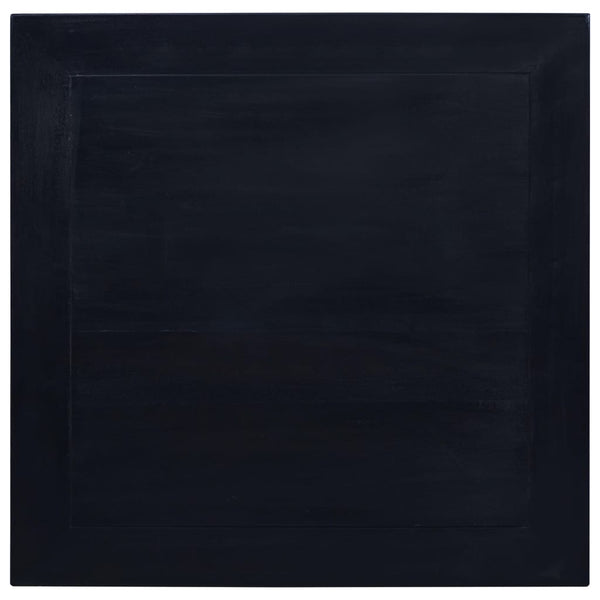 Madeira de centro 68x68x30 cm mad. de mogno maciça preto-claro