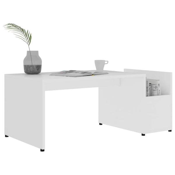 Mesa de centro 90x45x35 cm derivados de madeira branco