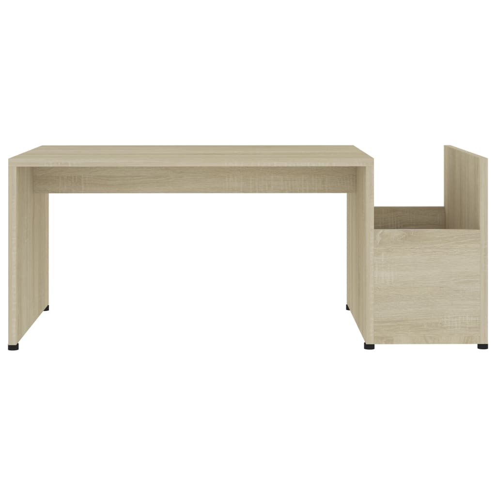 Mesa de centro 90x45x35 cm derivados de madeira carvalho sonoma