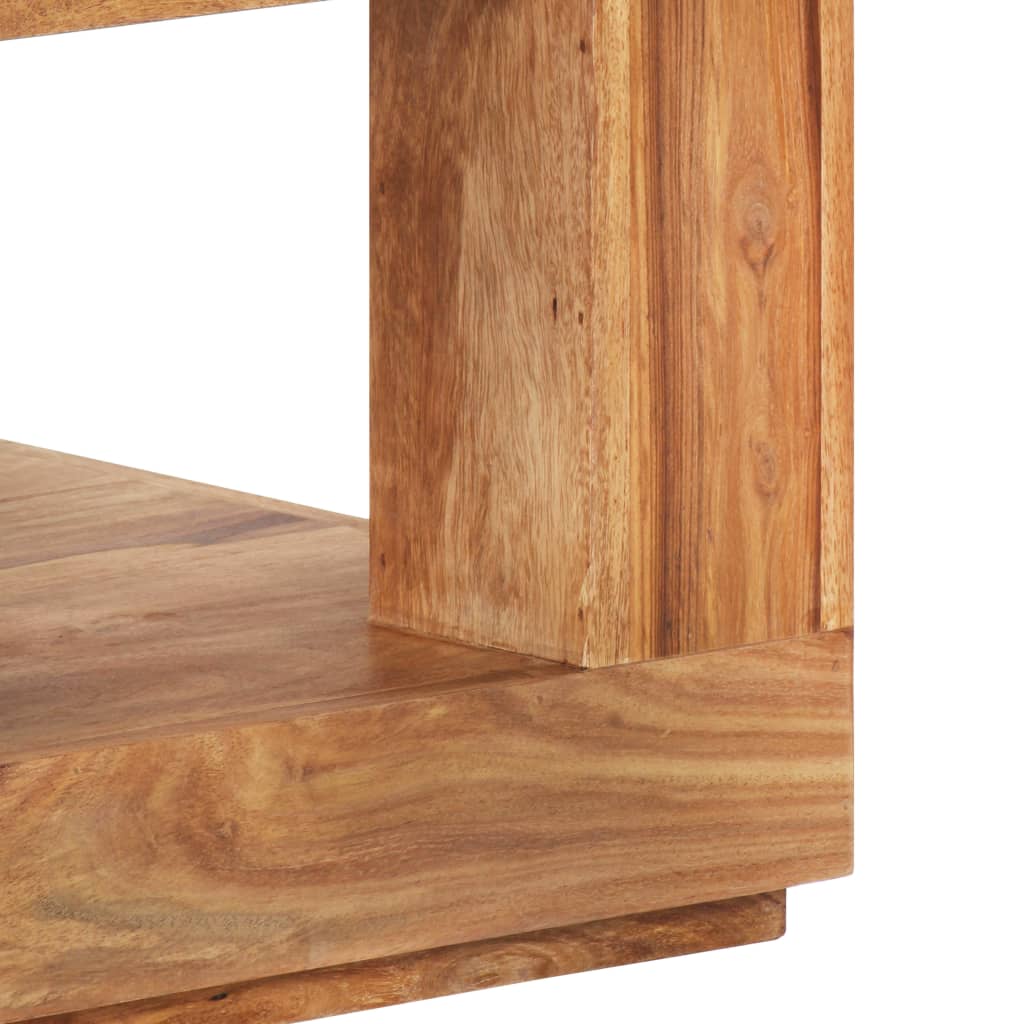 Mesa de centro 45x45x40 cm madeira de acácia maciça