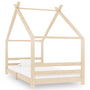 Estrutura de cama para crianças 90x200 cm pinho maciço