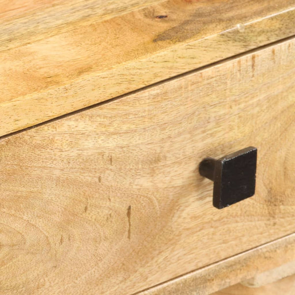 Mesa consola 115x35x76 cm madeira de mangueira maciça