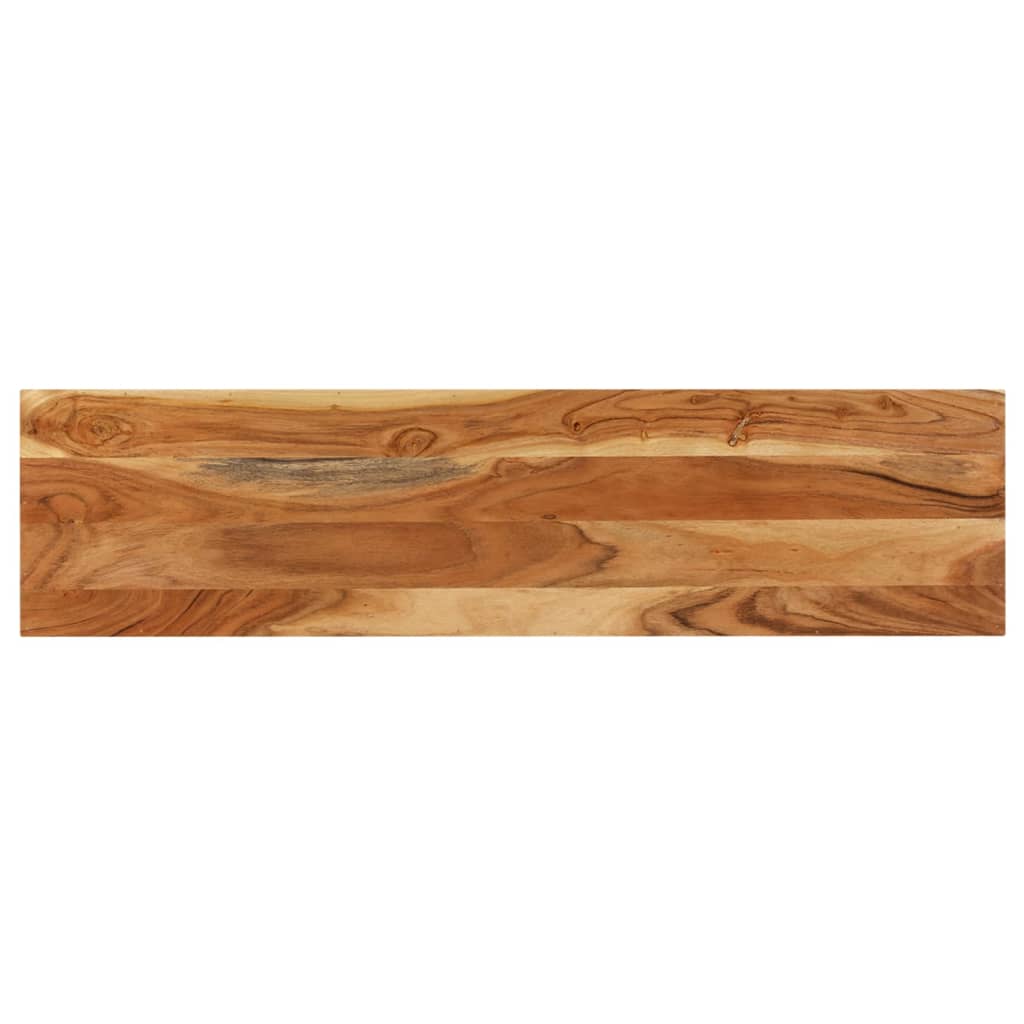 Mesa consola 120x30x75 cm madeira de acácia maciça