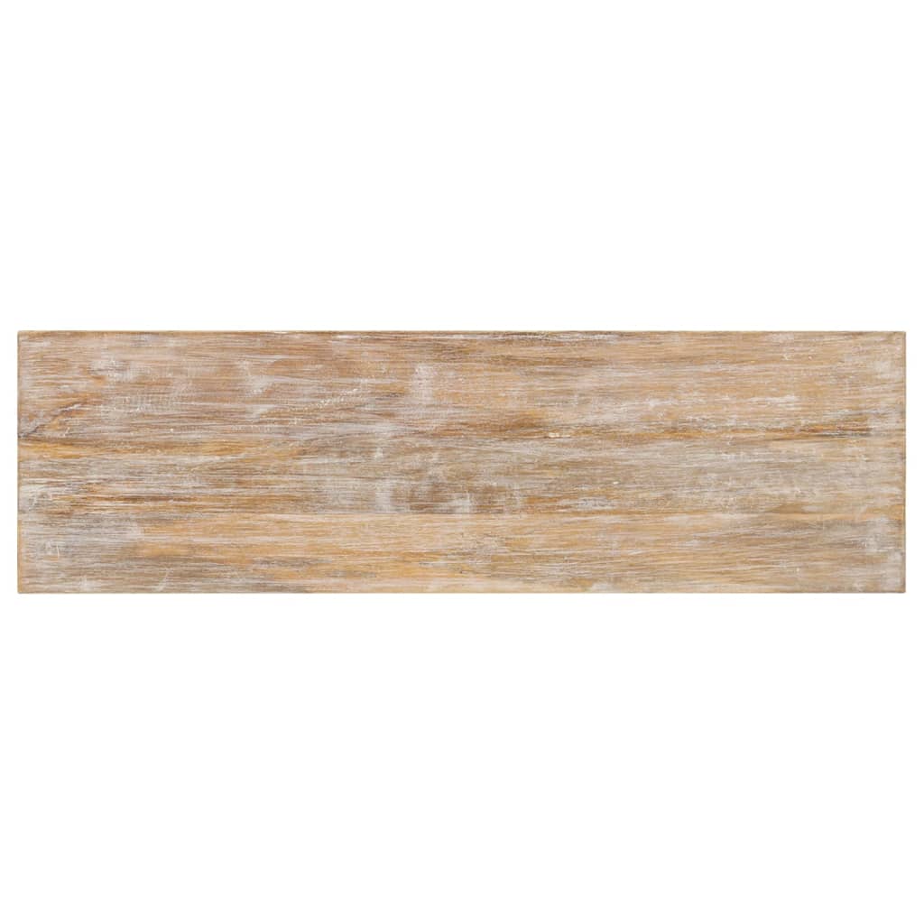 Mesa consola 100x30x75 cm madeira de mangueira maciça