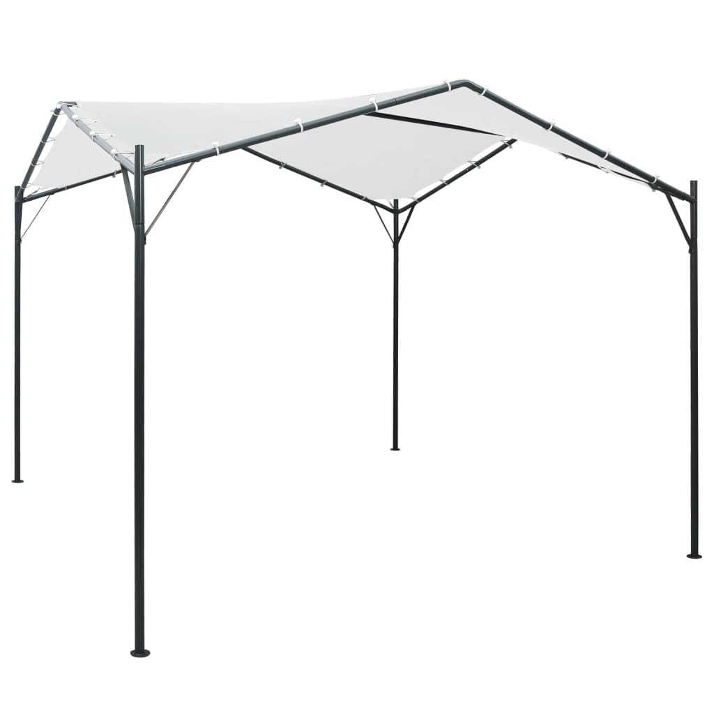 Gazebo 3x3x2,6 m 180 g/m² branco