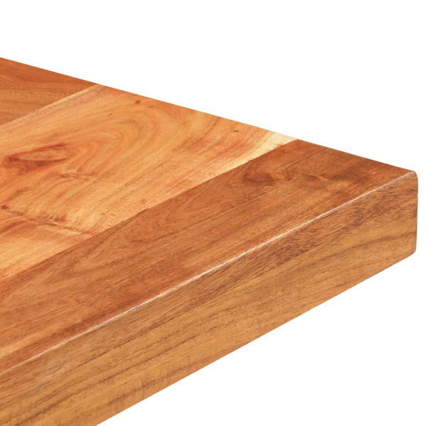 Mesa de bistrô quadrada 80x80x75 cm madeira de acácia maciça
