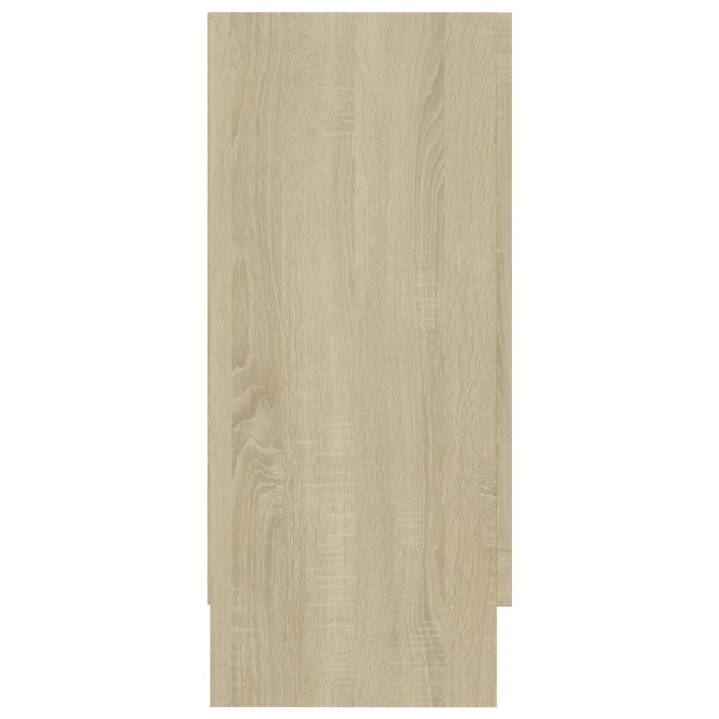 Aparador 120x30,5x70 cm derivados de madeira carvalho sonoma