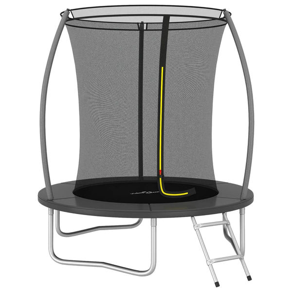 Conjunto de trampolim redondo 183x52 cm 80 kg