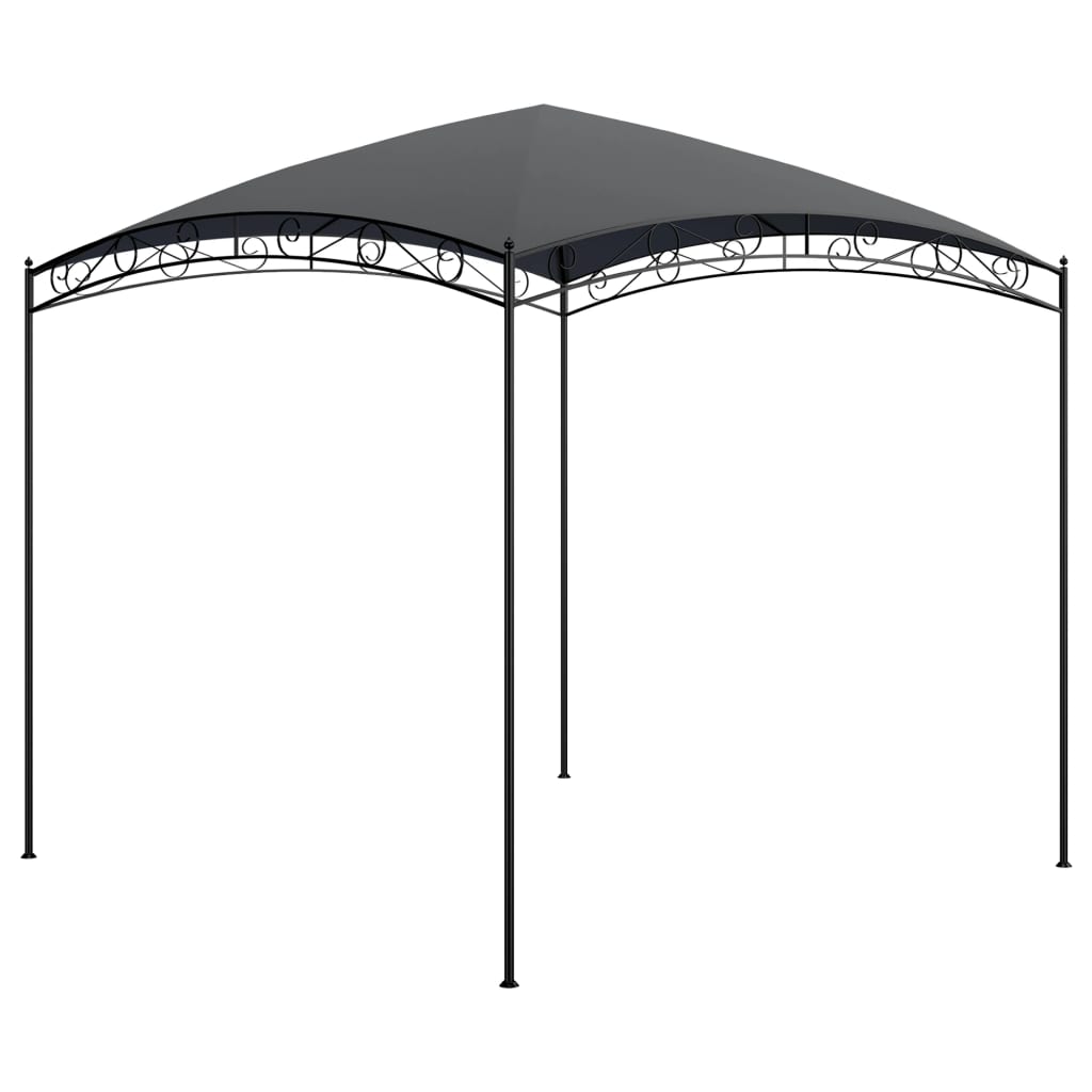 Gazebo 3x3x2,65 m 180 g/m² antracite