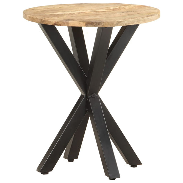Mesa de apoio 48x48x56 cm madeira de mangueira maciça