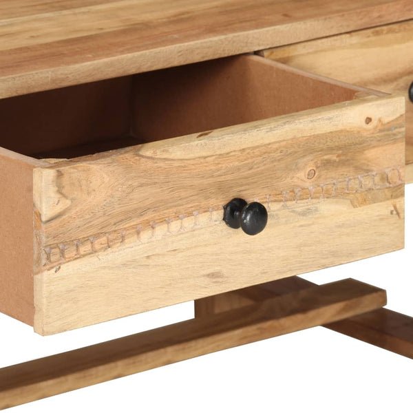 Mesa de centro 100x50x40 cm madeira de acácia maciça