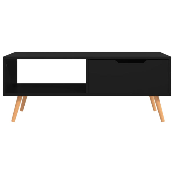 Mesa de centro 100x49,5x43 cm derivados de madeira preto