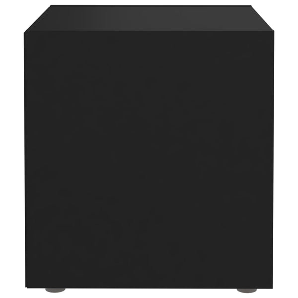Móvel de TV 37x35x37 cm derivados de madeira preto
