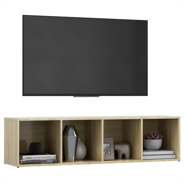 Móvel de TV derivados de madeira carvalho sonoma